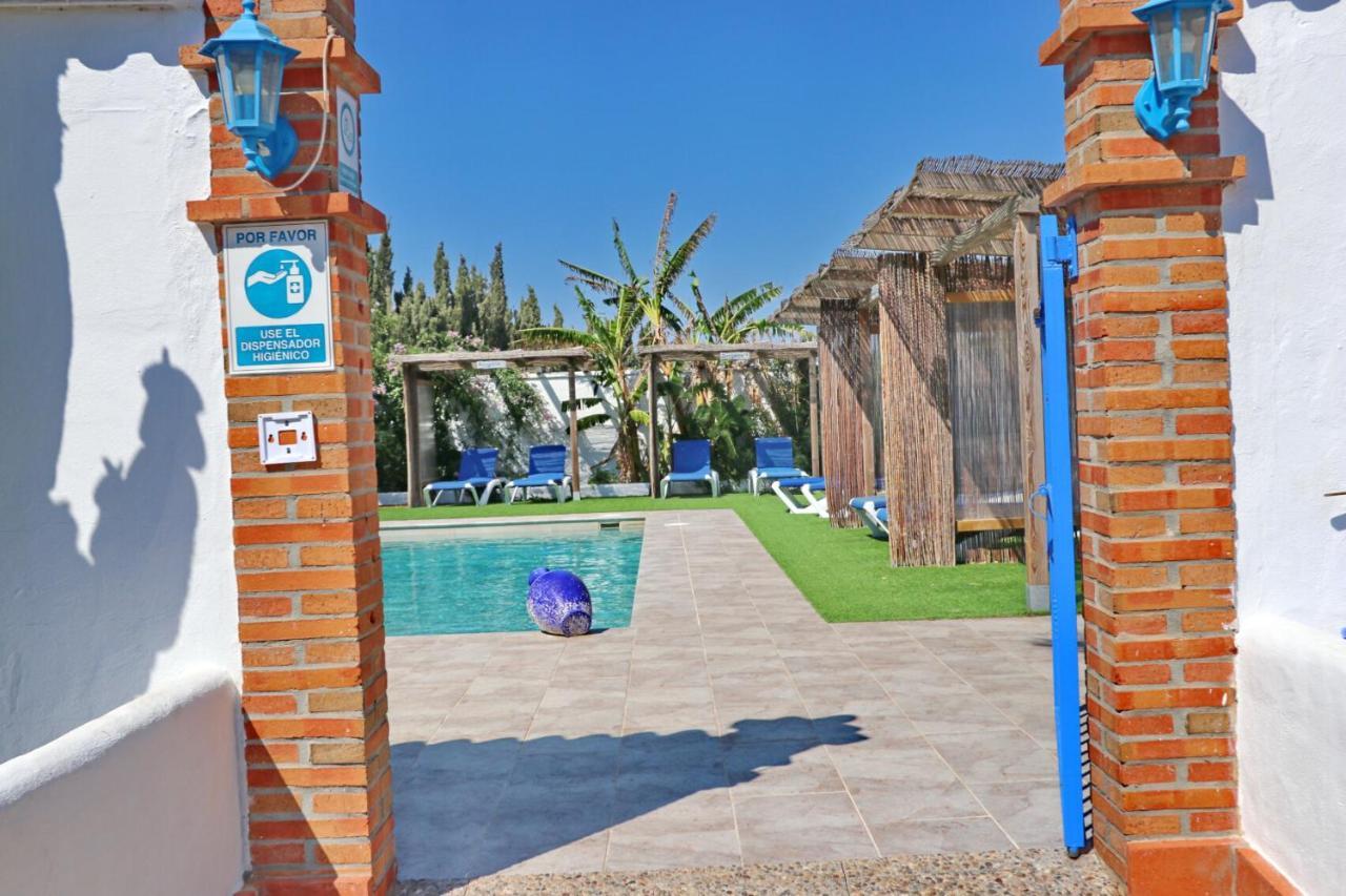 Bungalow La Roa con piscina comunitaria y privada Conil De La Frontera Esterno foto